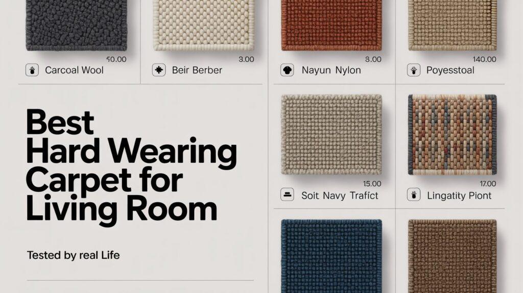 15.Best hard wearing carpet for living room (Tested by Real Life)
