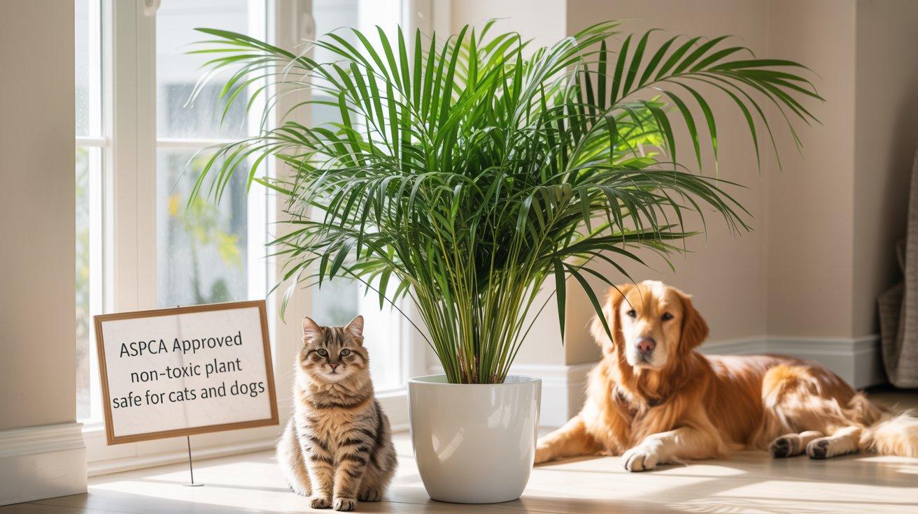 ASPCA Areca Palm Dypsis Lutescens Non-Toxic Plant Safe for Cats and Dogs