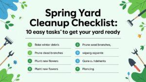 Spring Yard Cleanup Checklist 10 Easy Tasks to Get Your Yard Ready