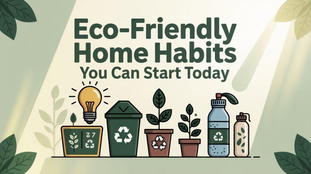 25 Eco-Friendly Home Habits You Can Start Today