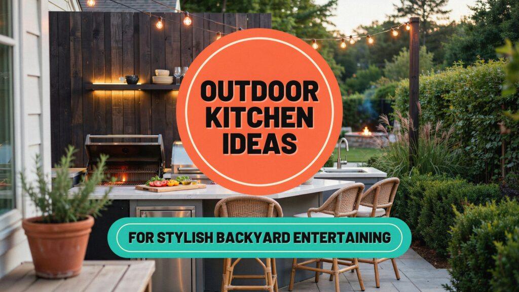 Outdoor Kitchen Ideas for Stylish Backyard Entertaining