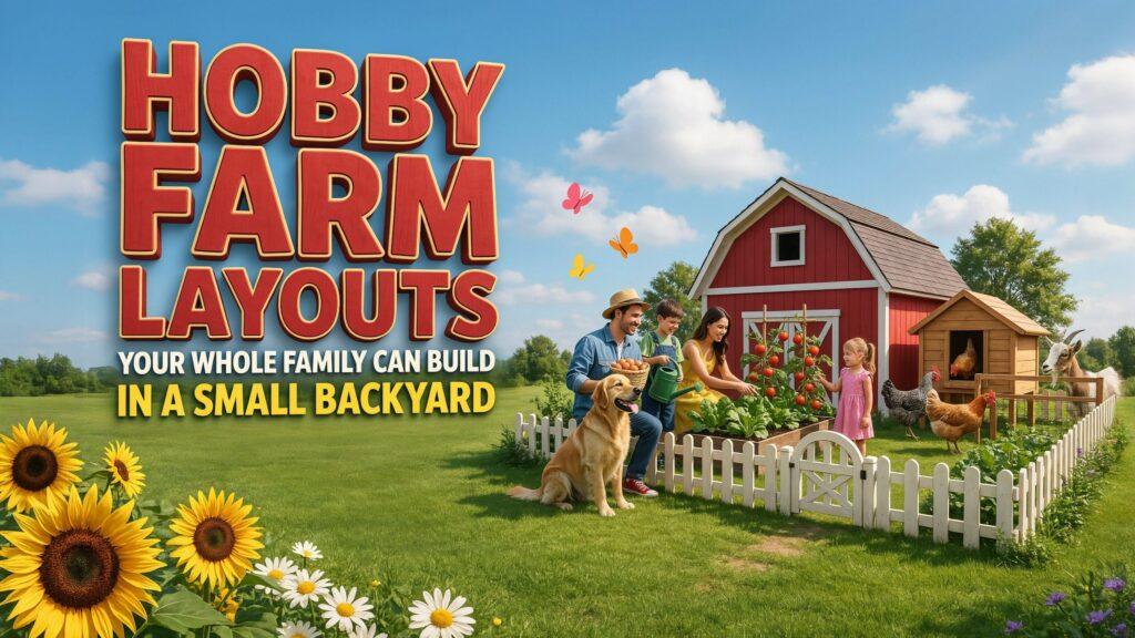 Hobby Farm Layouts Your Whole Family Can Build in a Small Backyard